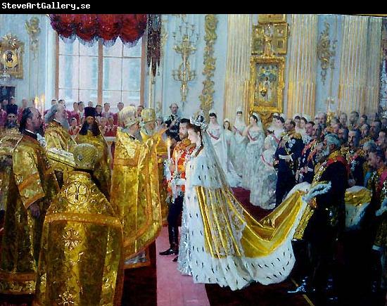 Laurits Tuxen Tuxen Wedding of Tsar Nicholas II